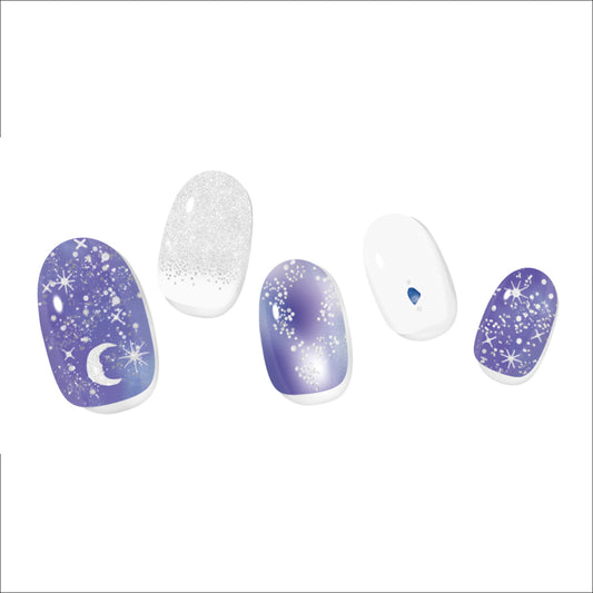 Moon in Cobalt Nails - 문 인 코발트 네일