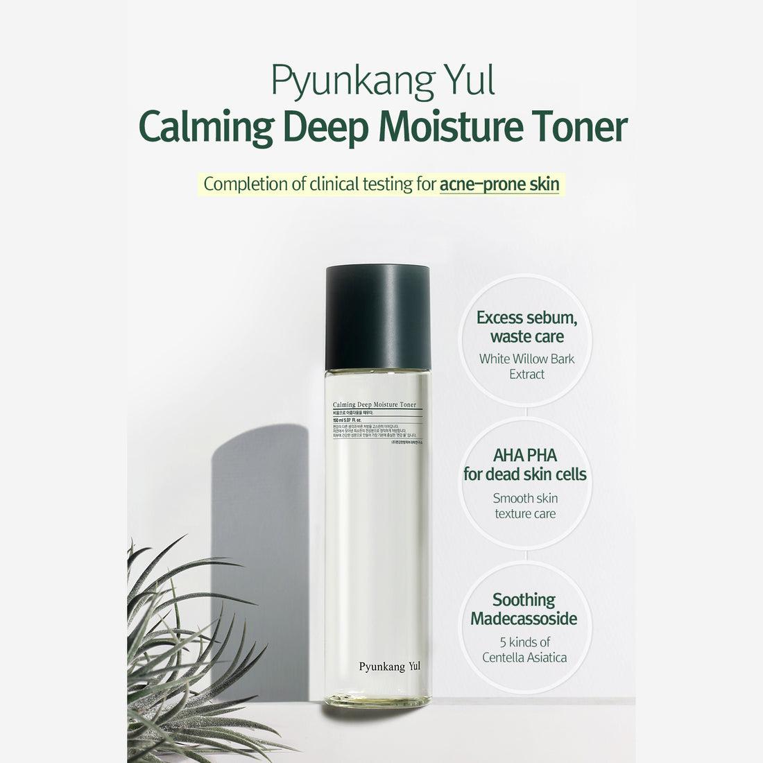 [PyunkangYul] Calming Deep Moisture Toner - 2 Size