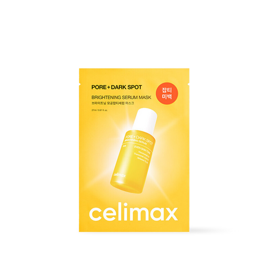 [celimax] Pore+Dark Spot Brightening Serum Mask - 2 Size