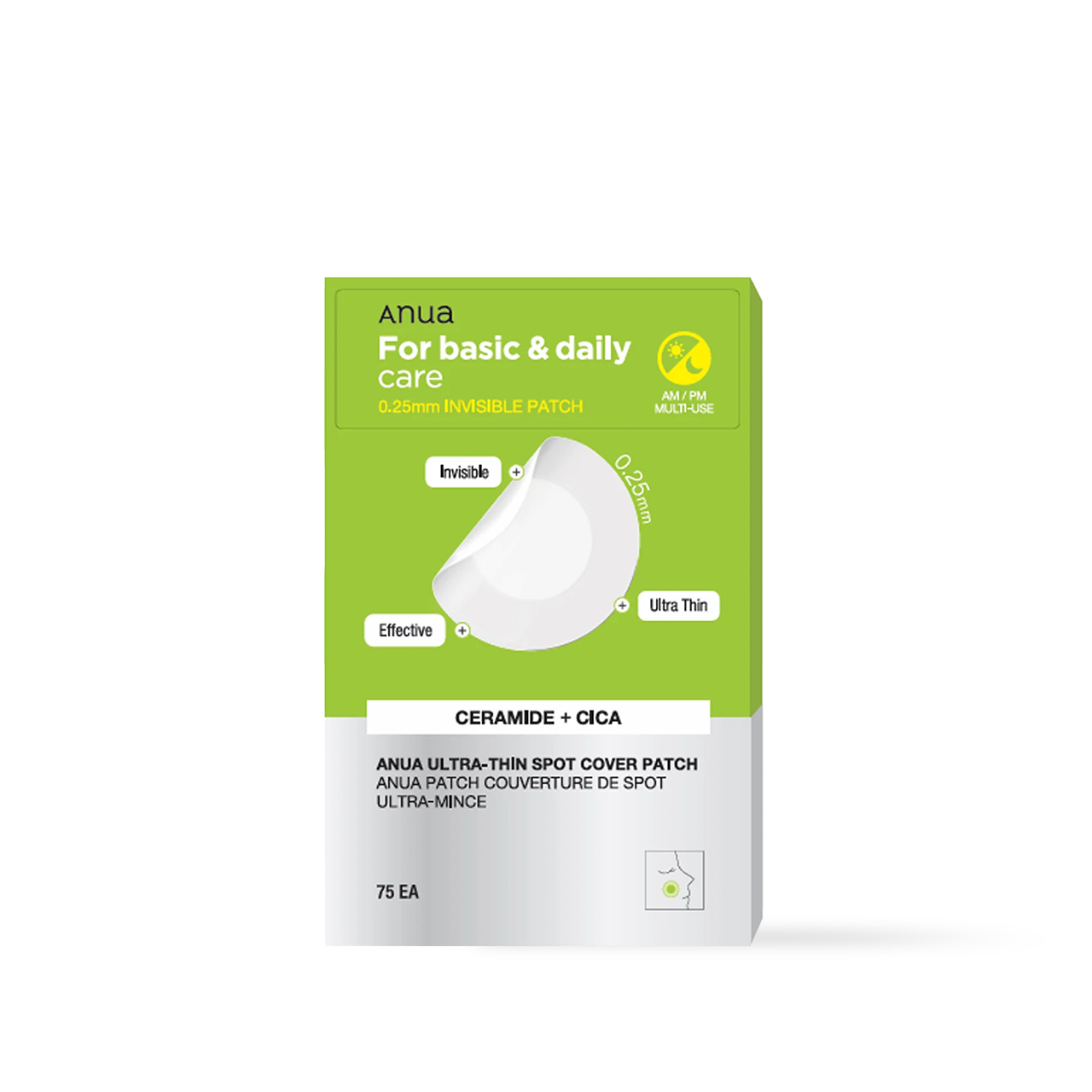 [Anua] Ultra Thin Spot Cover Patch 75ea - 10-pack