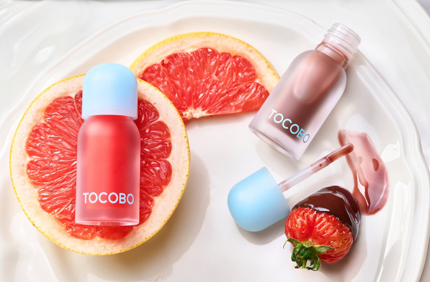 [Tocobo] Juicy Berry Plumping Lip Oil 02 Berry Brandy 4g - 10-pack