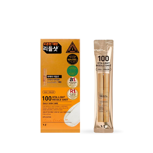 [VT Cosmetics] 100 VITA-LIGHT Reedle shot 10ea