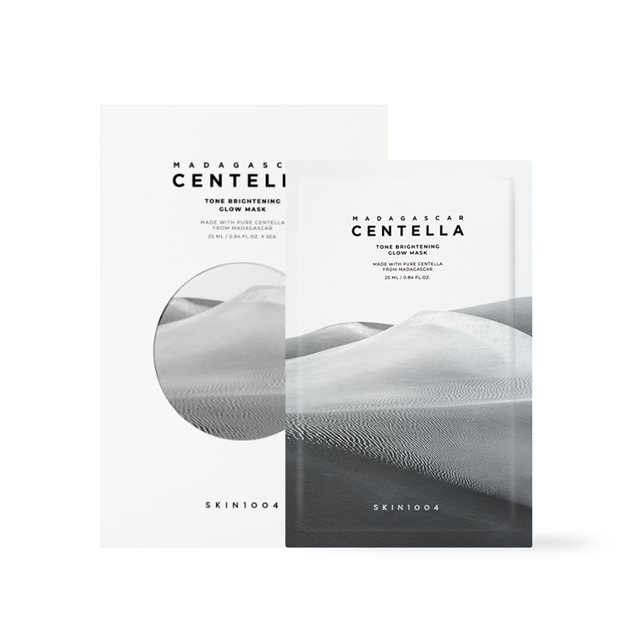 [Skin1004] Madagascar Centella Tone Brightening Glow Mask 5ea*25ml - 5-pack
