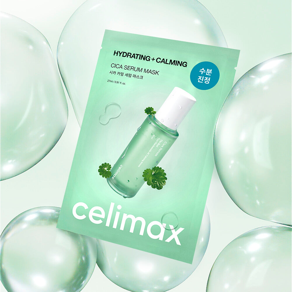 [celimax] The Real Cica Calming Serum Mask 10ea