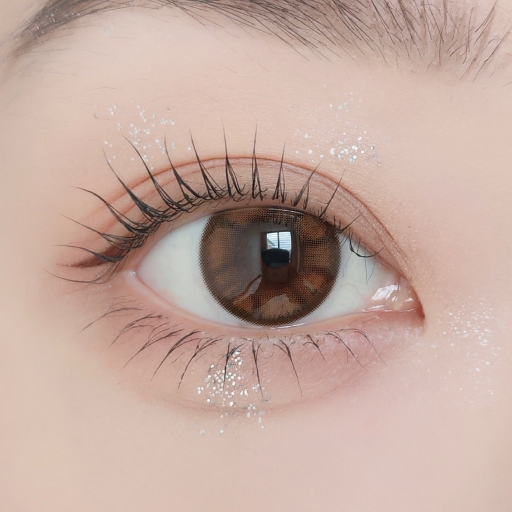 [Qrsessed] 1 Day Colored Contact Lens - Doll Choco 0.00 (10 pcs)