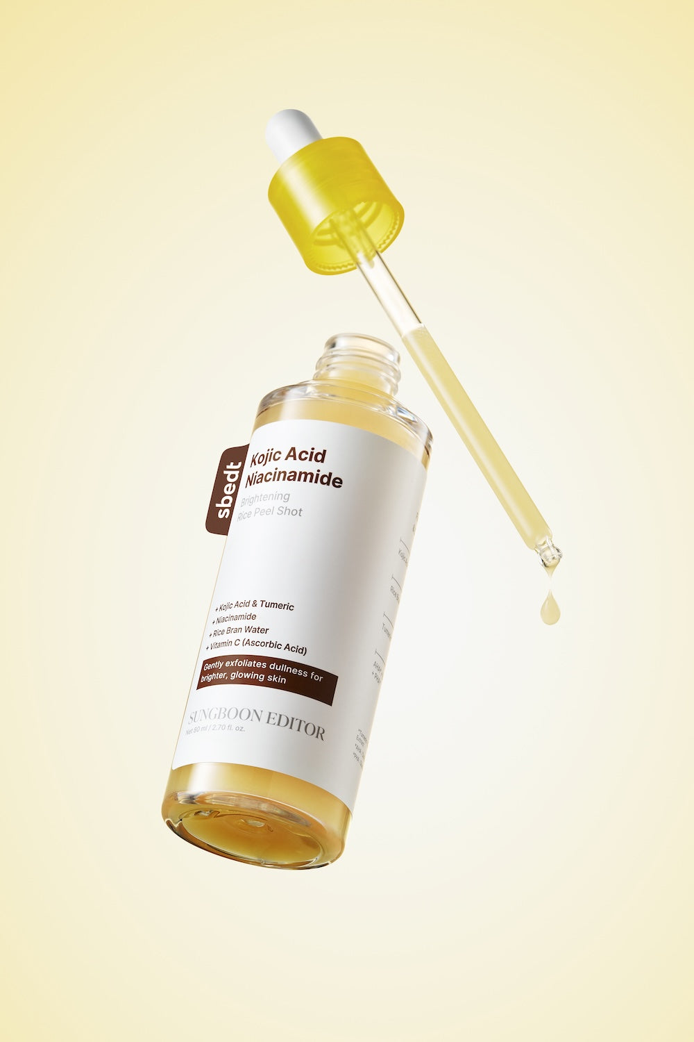 SUNGBOON EDITOR Kojic Acid Niacinamide Rice Peel Shot 80ml