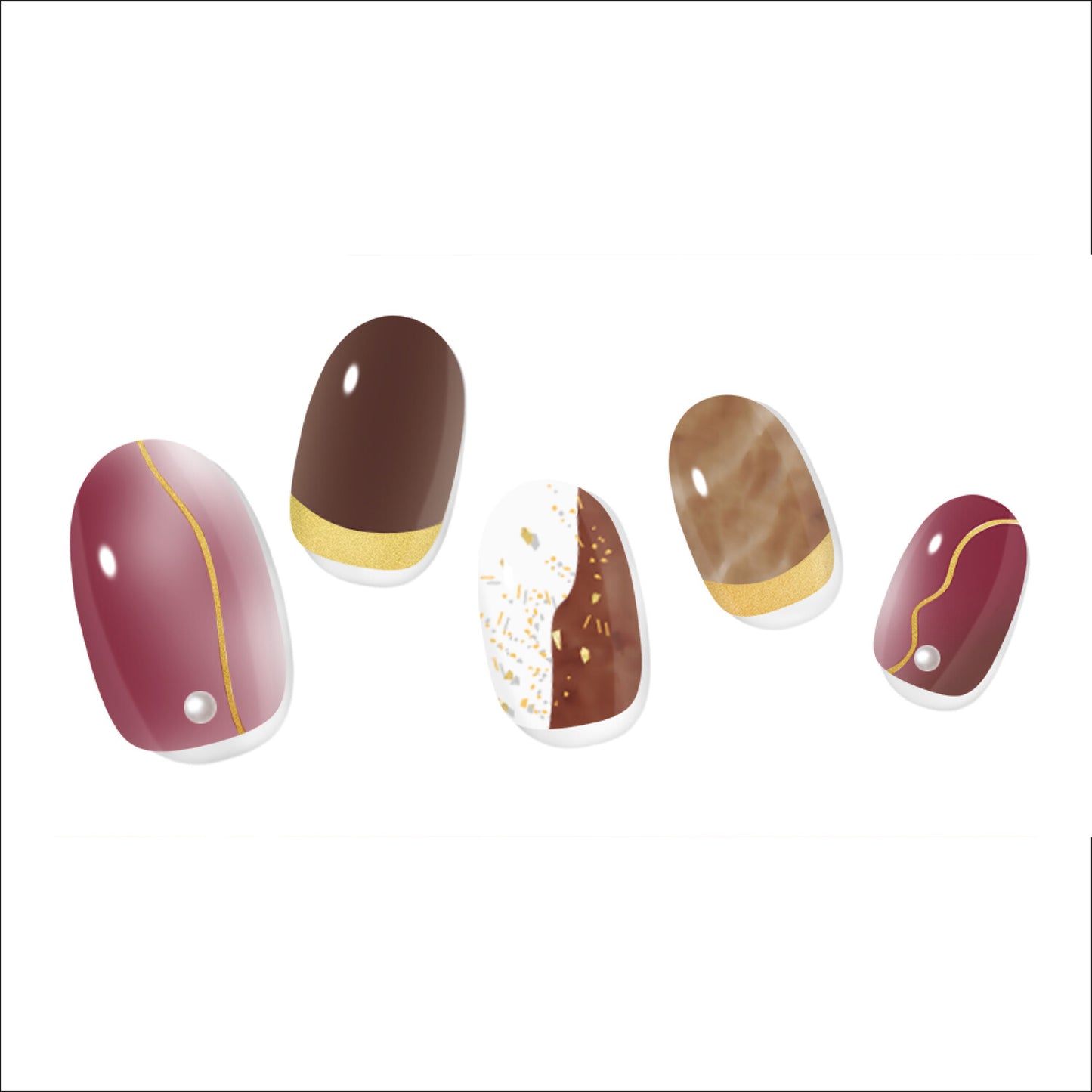 Coco crush Swarovski nails - 코코 크러쉬 네일(스와로브스키 진주)