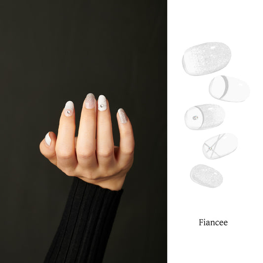 Folaris Fiancee Swarovski Nails - 피앙세 네일(스와로브스키 파츠)