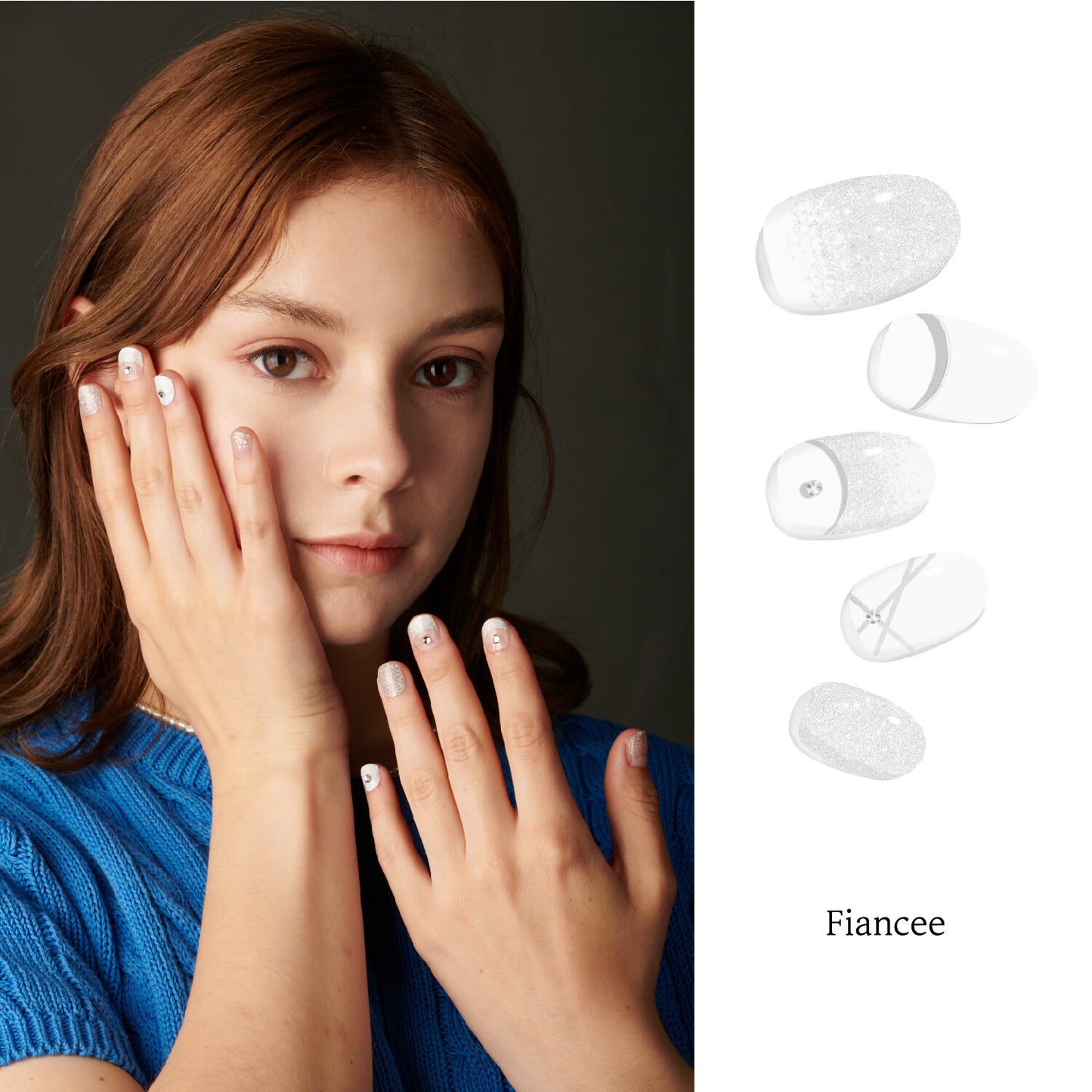 Fiancee Swarovski Nails - 피앙세 네일(스와로브스키 파츠)