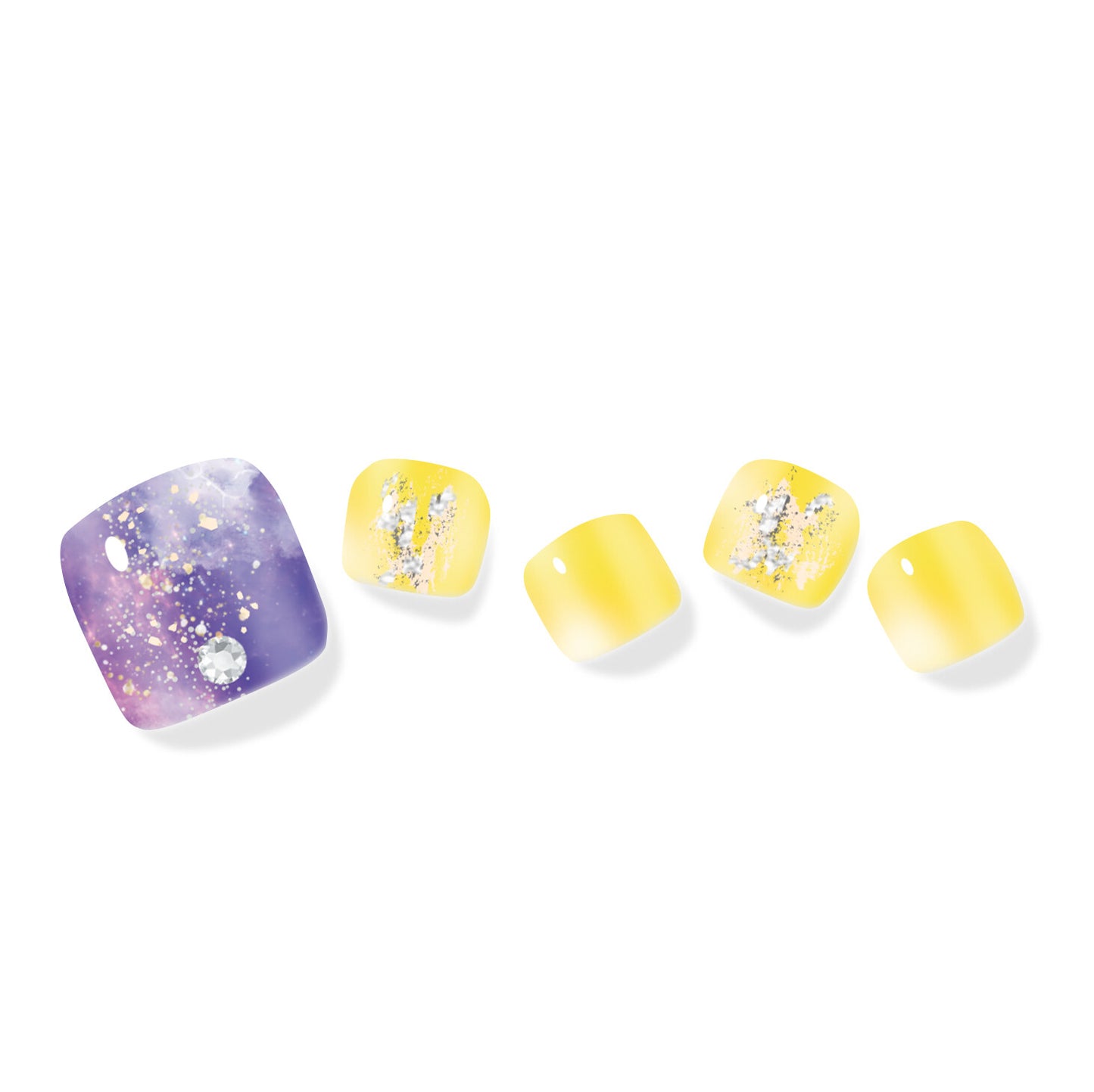 Capricon Swarovski Pedi - 카프리콘 페디(스와로브스키 파츠)