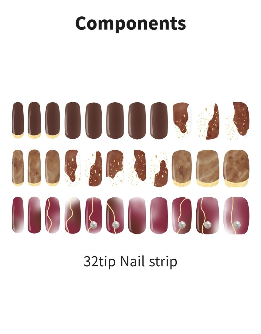 Coco crush Swarovski nails - 코코 크러쉬 네일(스와로브스키 진주)